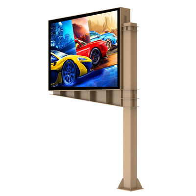 การออกแบบระดับสูงตามสั่ง p6 8000nits IP65 หน้าจอ LED กันน้ํา ป้ายโฆษณาภายนอก