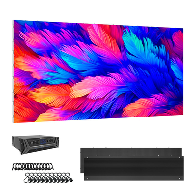 500x250/750x250/1000x250 มิลลิเมตร อลูมิเนียมกระเป๋าแสดงผล LED - P1.56 P1.95 P2.5 P2.6 P2.9 P3.91 - เหมาะสําหรับโฆษณาภายในและนิทรรศการ