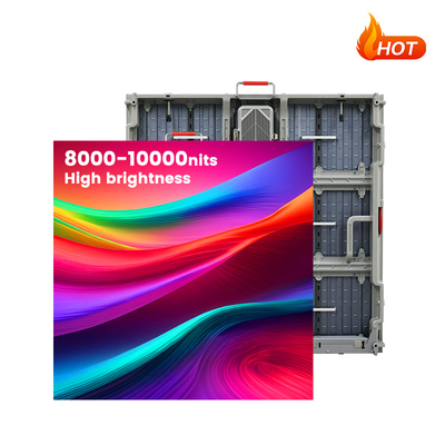 หน้าจอกลางแจ้ง LED ขนาด 960x960 มิลลิเมตร, P5 P6.67 P8 P10, IP68 กันน้ํา, 8000-10000nits สําหรับสาธารณะและงานแสดงภาพ