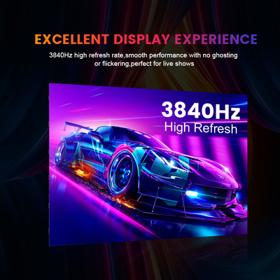 สเตจเช่าจอ LED ขนาดแผ่น 500*500 และวัสดุกระเป๋าสตางค์อลูมิเนียม