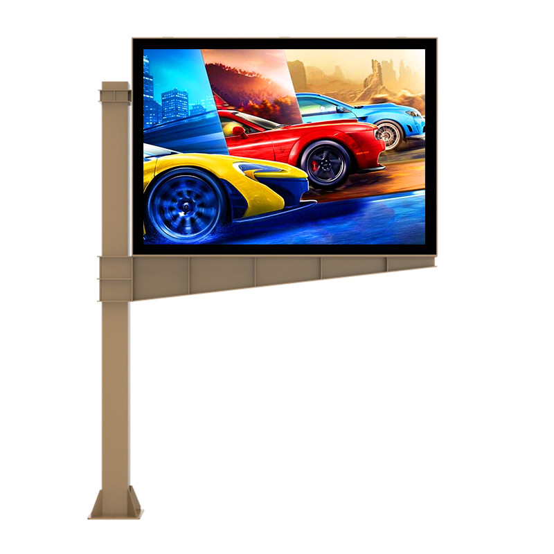 การออกแบบระดับสูงตามสั่ง p6 8000nits IP65 หน้าจอ LED กันน้ํา ป้ายโฆษณาภายนอก