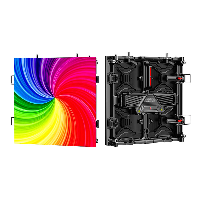 7680hz กันน้ํา 500x500 สีเต็ม p3.91 p1.56 P2.604 แผ่นในภายในภายนอกแสดงภาพ