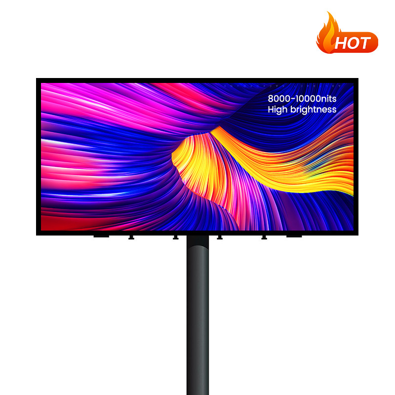 IP68 กันน้ํา สกรีน LED ความสว่างสูง 960x960mm P5 P6.67 P8 P10, 8000-10000nits สําหรับโฆษณากลางแจ้ง
