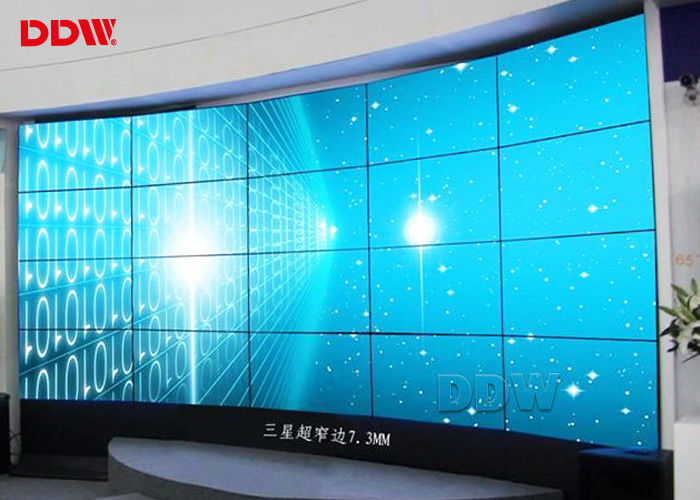 ผนังวิดีโอโค้ง ARC 60Hz ช่วงเสียงสูงติดผนังพร้อมอินพุต DVI 2 X HDMI